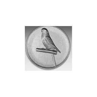 Emblem D=50mm Grosittich, silberfarben in Kunststoff fr Pokale und Medaillen
