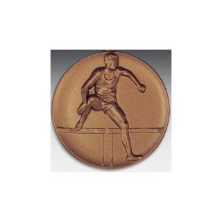 Emblem D=50mm Hrdenlufer, bronzefarben in Kunststoff fr Pokale und Medaillen