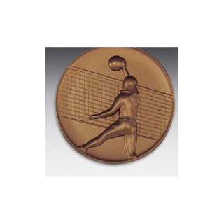 Emblem D=50mm Lufer, bronzefarben in Kunststoff fr Pokale und Medaillen