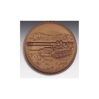 Emblem D=50mm M110 A2 Howitzer, bronzefarben in Kunststoff fr Pokale und Medaillen