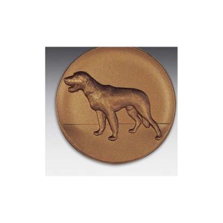Emblem D=50mm Mnsterlnder, bronzefarben in Kunststoff fr Pokale und Medaillen