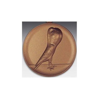 Emblem D=50mm Steiger - Krpfer, bronzefarben in Kunststoff fr Pokale und Medaillen