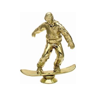 Figur Snowboard gold  133mm