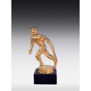 Figur Badmintonspielerin Bronze, Glanz-Gold, Glanz-Silber oder  Versilbert-geschwrzt ca. 15cm