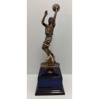 Figur Basketball auf Sockel H=18,5cm incl einer Gravur