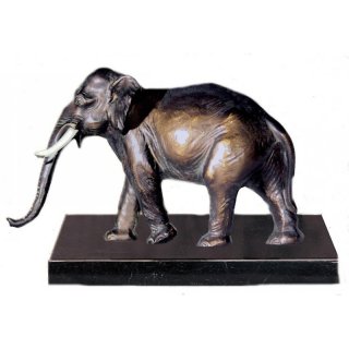 Figur Elefant  bronziert 7cm