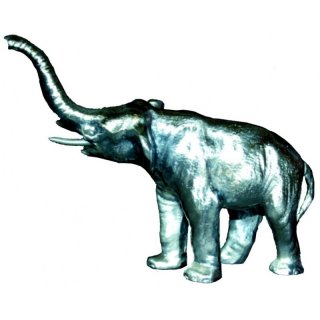 Figur Elefant  versilbert 6cm