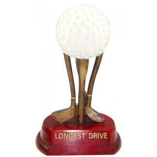 Figur Golf Longest Drive 170mm inkl. Gravur