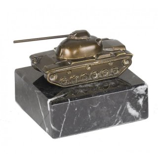 Figur Panzer  bronziert 7cm