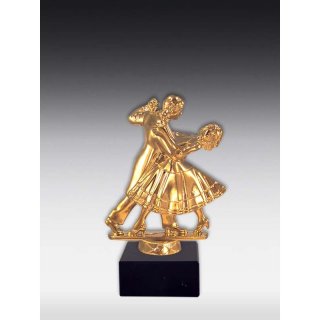 Figur Tanzpaar Bronze, Glanz-Gold, Glanz-Silber oder  Versilbert-geschwrzt ca. 15cm