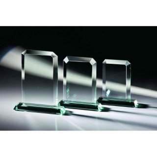 JADE-Glas  in 3 unterschiedlichen Gren, eine Lasergravur ist der Preis enthalten