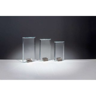 JADE-Glas mit Metallsockel H: 220 mm inkl. Gravur