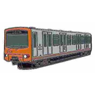 Krawattenklammer U-Bahnwagen 251 MIVB orange* von Euro-Roller Shop