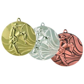 Medaille D=50mm Eiskunstlauf gold, silber und bronzefarben