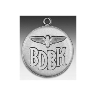 Medaille Deutscher Kraftfahrer mit se  50mm, silberfarben in Metall