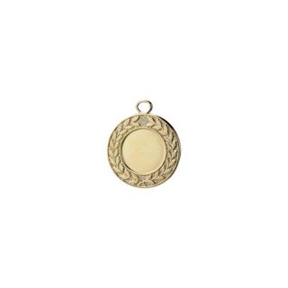 Medaille D=40mm,  gold,   fr 25 mm Emblem,   Band, Emblem und Montage sind im Preis enthalten