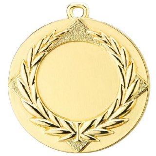 Medaille D=40mm,  gold,  fr 25 mm Emblem ,   Band, Emblem und Montage sind im Preis enthalten