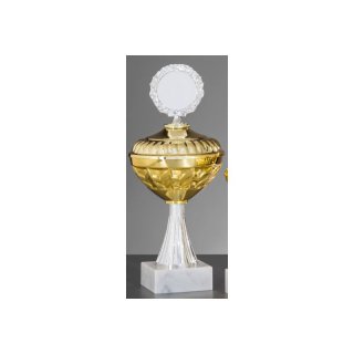 Pokal Christa gold/silber H=285 mm  D=120mm