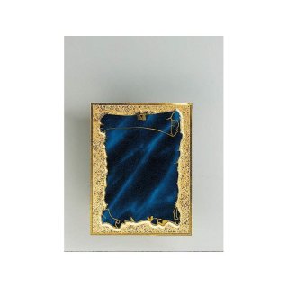 Targa blau-gold  13x10cm