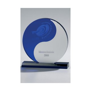 Yin and Yang Trophy 210mm, Preis ist incl.Text & Logogravur, keine weiteren Kosten