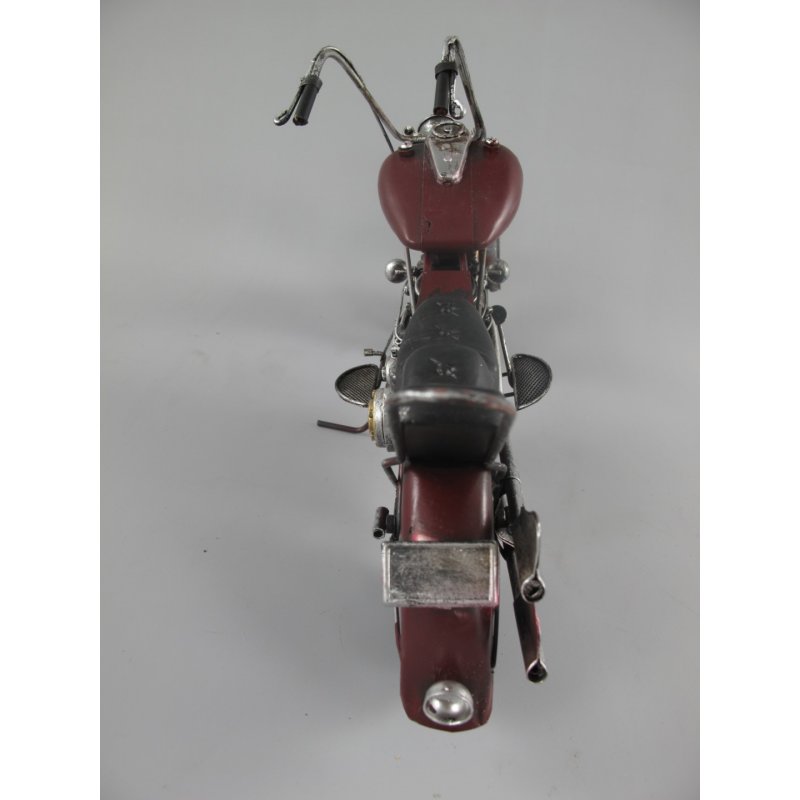28cm BMW Motorrad Blech Modell Bike Chopper Cruiser Biker Metall Herrengeschenk 