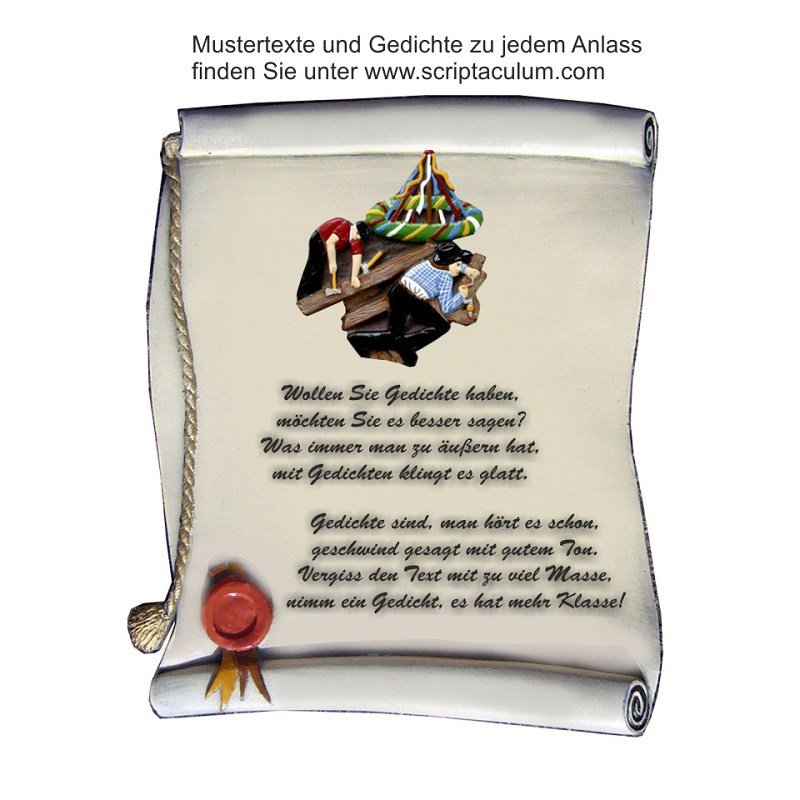 urkunde decoramic ist in drei grossen lieferbar motiv rich