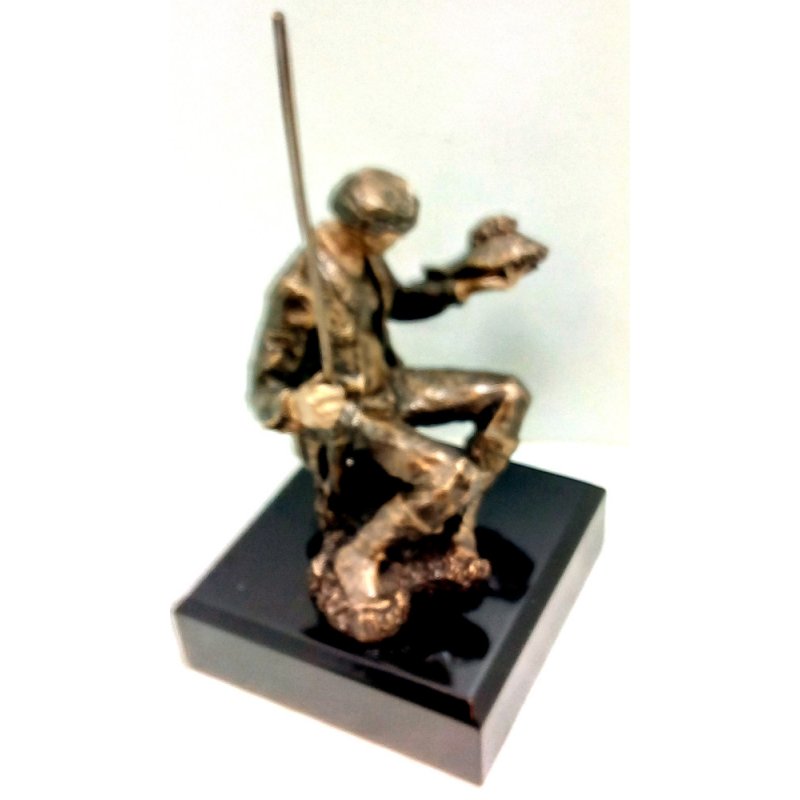 Angler-Pokal "Resin-Figur 4" mit Ihrer Wunschgravur 39275 
