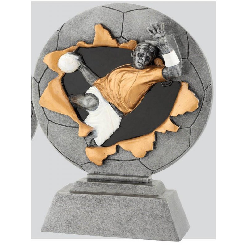 Resin Ständer Xplode Handball Herren H19cm B12cm inkl. Gravur, G