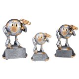 Resinfigur Fuball Kids 125mm