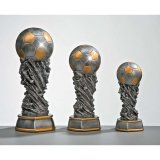 3er-Serie Weltpokal resin