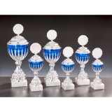 Pokal si-bl. H247mm Cornelia