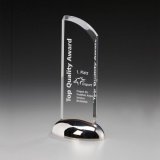 Acryl-Award Silver Wing 230mm inkl. Gravur