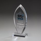 Acryl Rocket Award 205mm inkl. Gravur