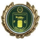Anstecker  32mm bronze 25mm Emblem nach Ihrer Vorlage...