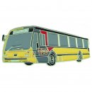 Anstecker / Pin Bus 3612 TEC gelb*