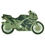 Anstecker / Pin YAMAHA FZR 1000 dunkelblau*