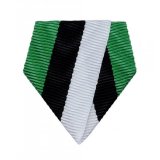 Banddreieck, Grn-Schwarz-Wei ca. 35 x 38 mm mit...