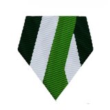 Banddreieck Schwarz-Wei--Grn ca. 35 x 38 mm mit...