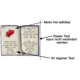 Buch Artelith gro Heiratsantrag 27x22cm gestaltbar