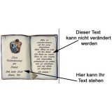 Buch Artelith zum Valentinstag 27x22 cm personalisierbar