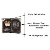 Buch Keramik Liebesbekenntnis 22x17cm personalisierbar