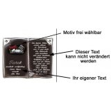 Buch mit Spruch zum 18. Geburtstag 27x22 cm personalisierbar