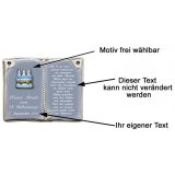 Buch mit Spruch zum 18. Geburtstag 27x22 cm personalisierbar
