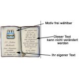Buch mit Spruch zum 30. Geburtstag 27x22 cm personalisierbar