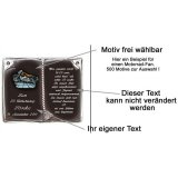 Buch mit Spruch zum 30. Geburtstag 27x22 cm personalisierbar