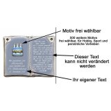 Buch mit Spruch zum 30. Geburtstag 27x22 cm personalisierbar