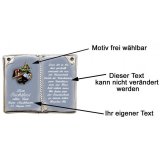 Buch mit Spruch zum Richtfest 27x22 cm personalisierbar