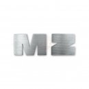 Buchstabe M + Z silber für Tank ETZ alle Typen