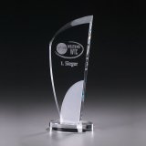 Crystal Ice Elegance Award 255mm inkl. Gravur