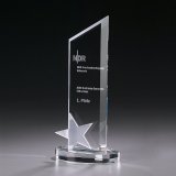 Crystal Ice Star Peak Award 220mm inkl. Gravur